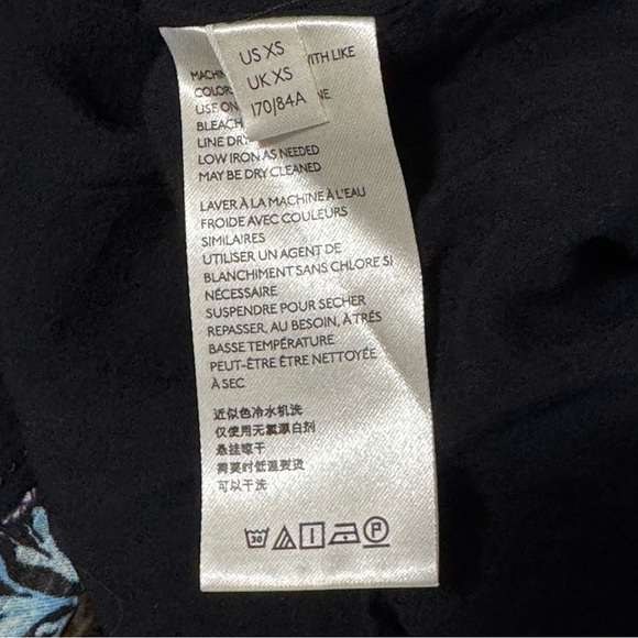 Free People | Closer to the Heart Boho Floral Long Sleeve Flowy mini Dress XS - Picture 8 of 11